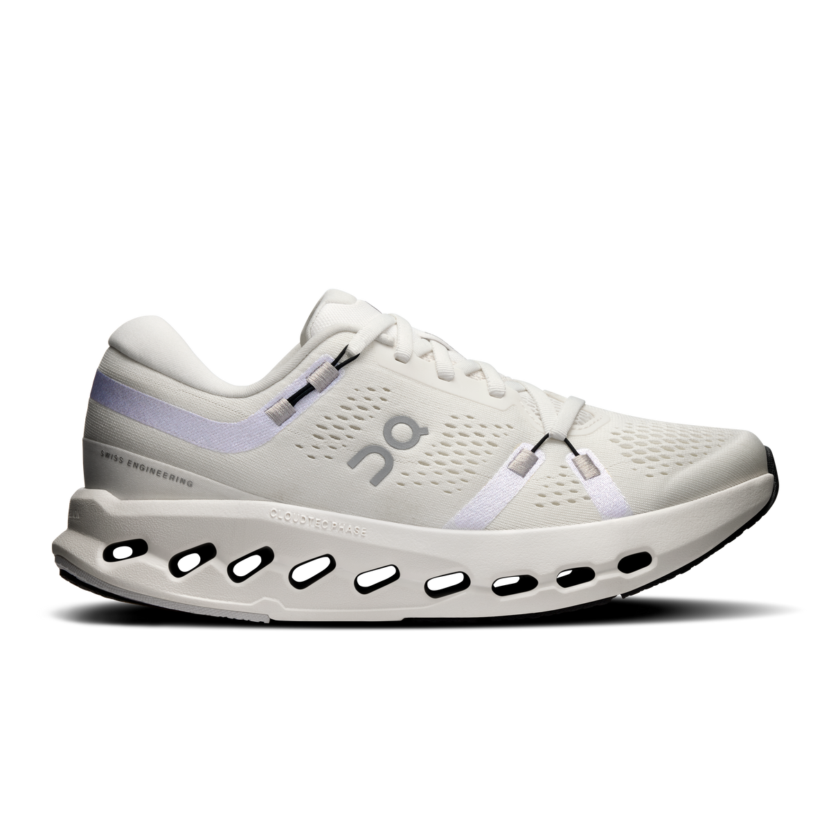 On Running Women's Cloudsurfer 2 Wide Shoes - Ivory / Ivory