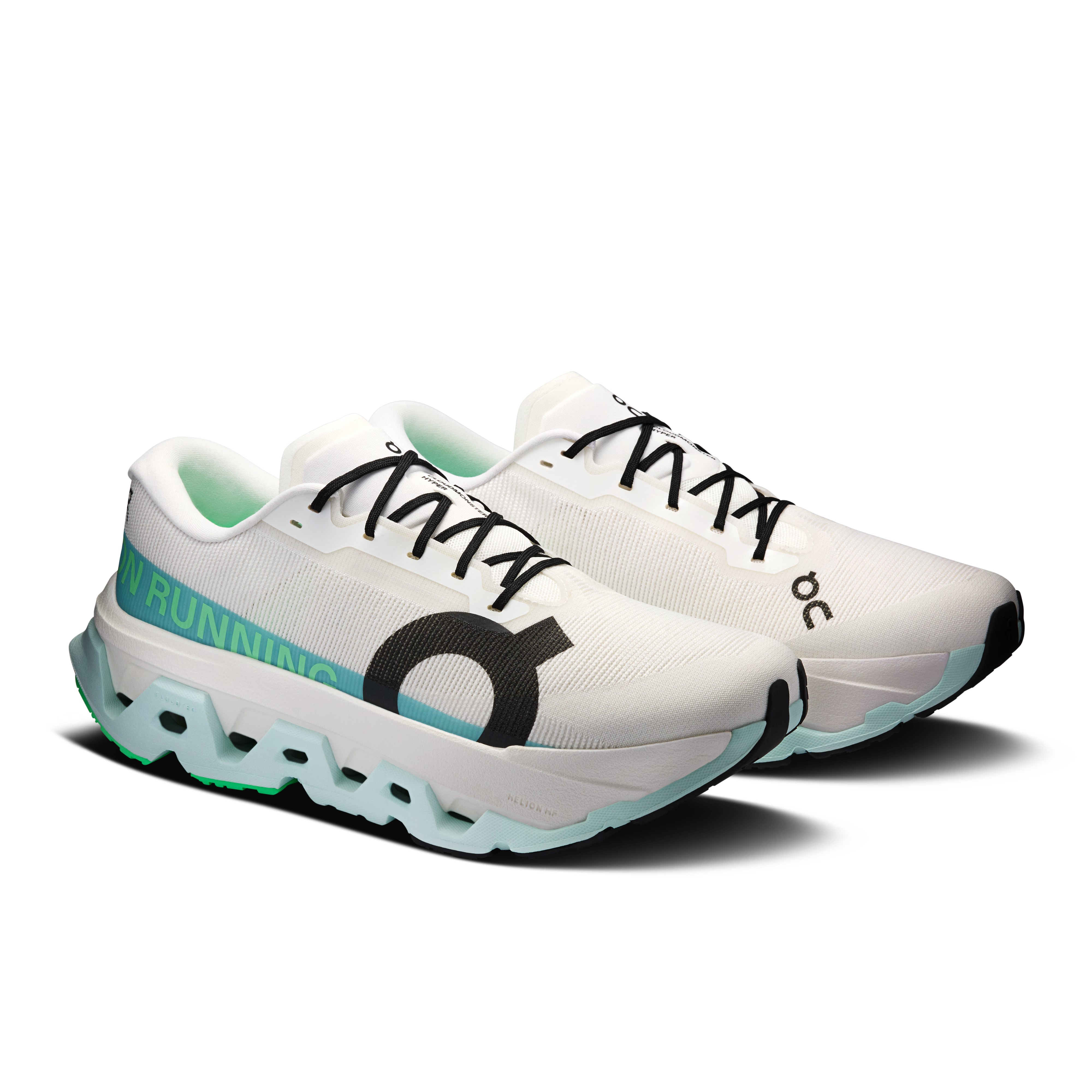On Running Men's Cloudmonster 3 Hyper Shoes - Ivory / Flurry