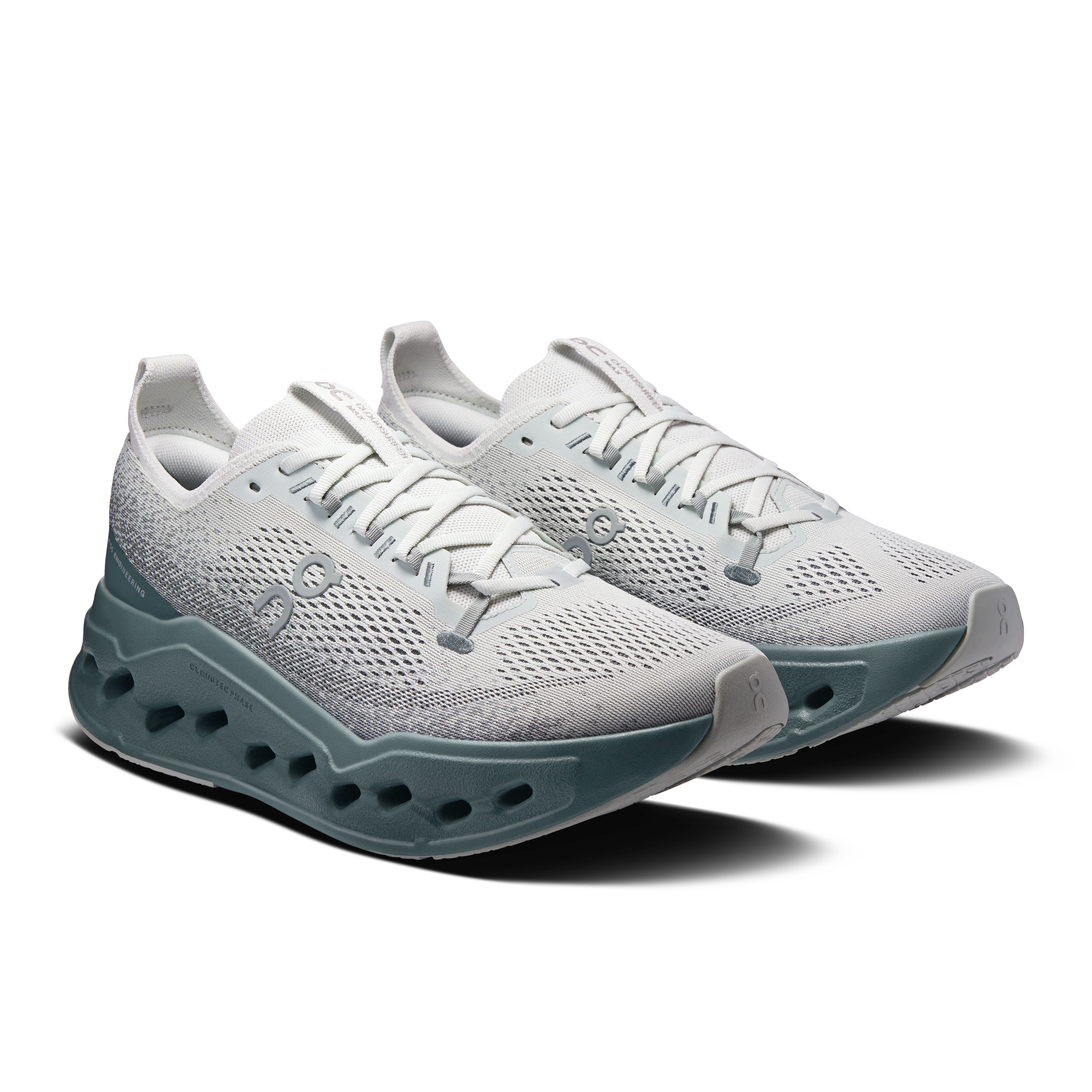 On Running Men's Cloudsurfer Max Shoes - Iceberg / Olive