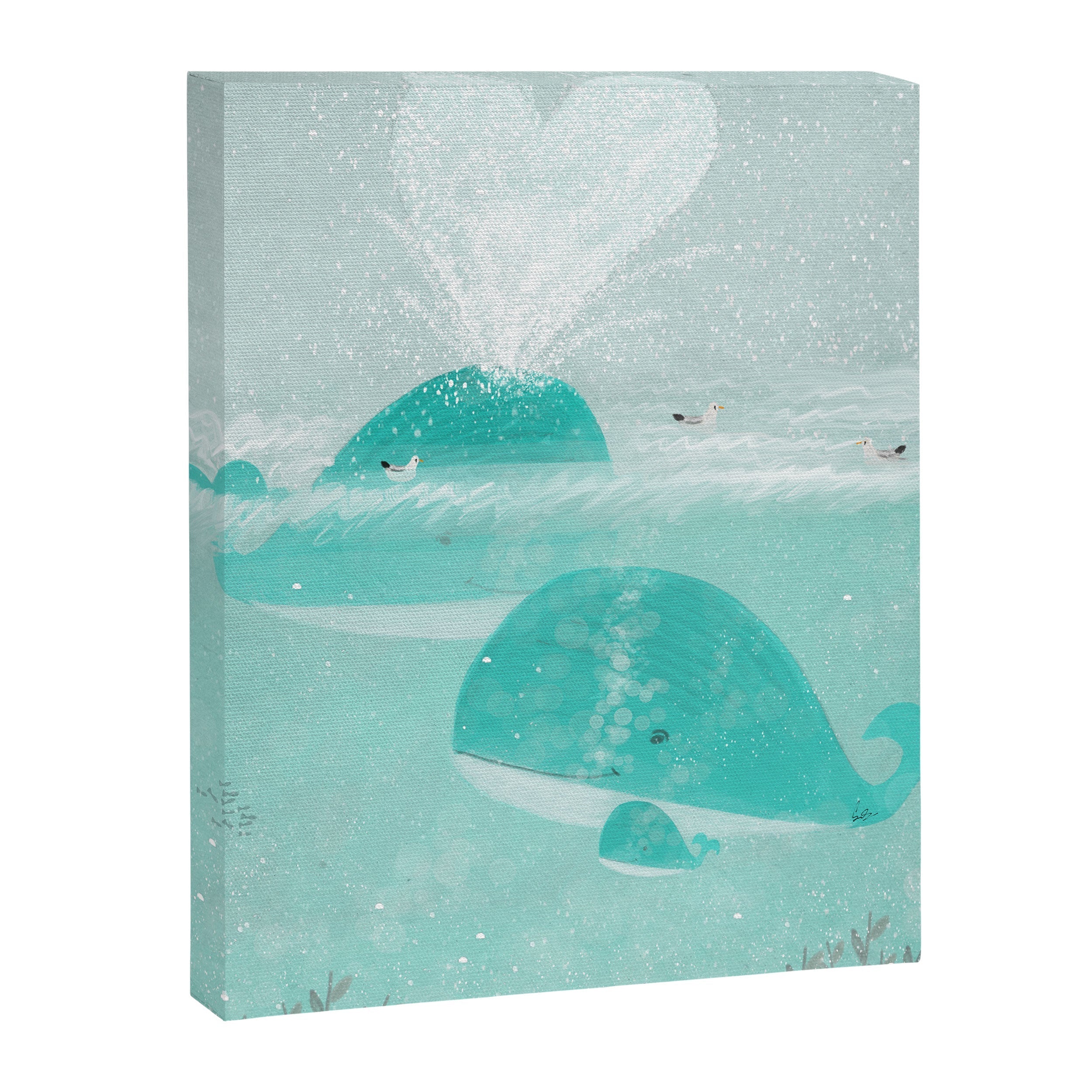 a little love Canvas Print