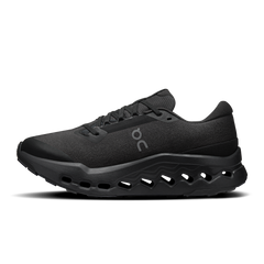 On Running Women's Cloudsurfer Trail 2 Waterproof Shoes - Black / Black