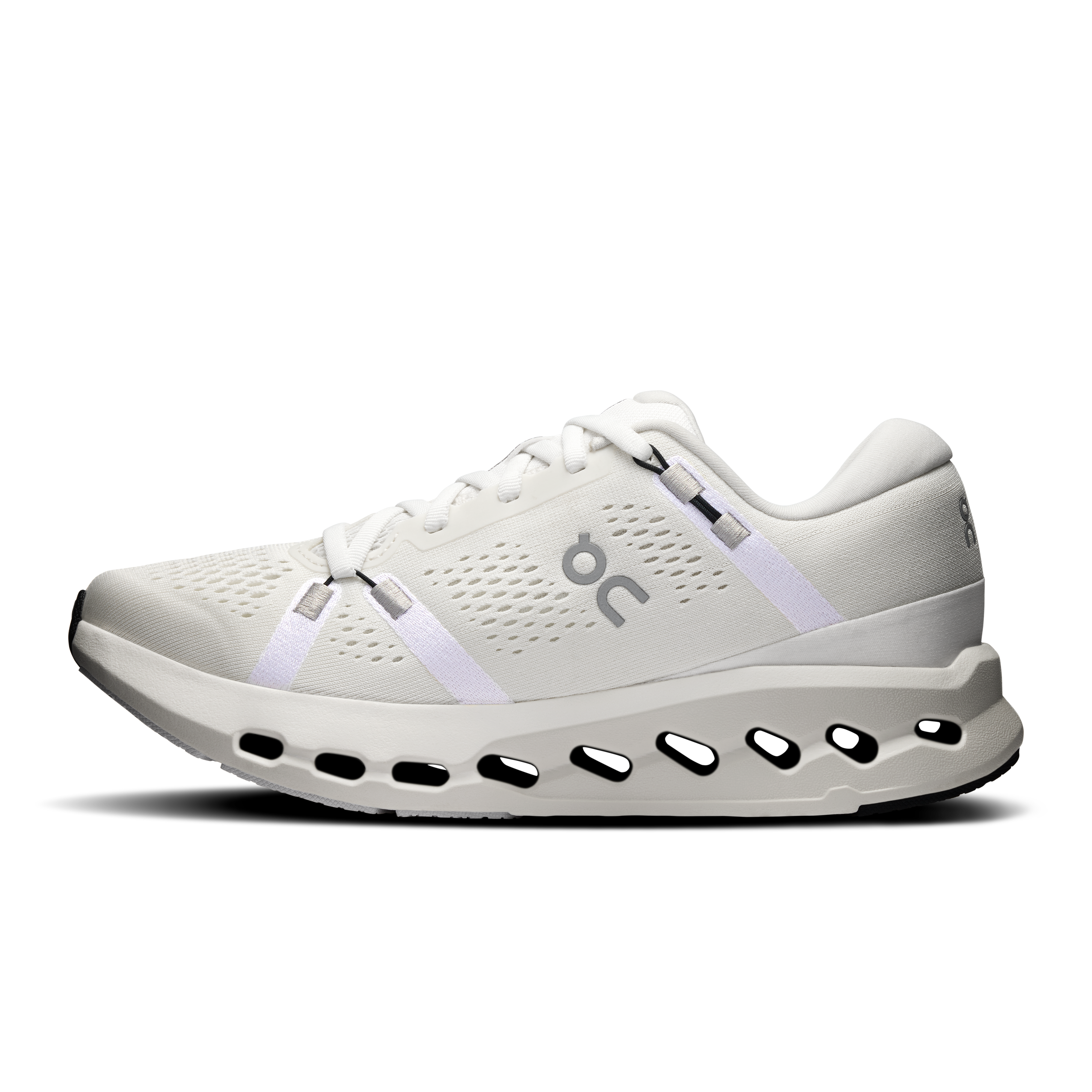 On Running Women's Cloudsurfer 2 Wide Shoes - Ivory / Ivory