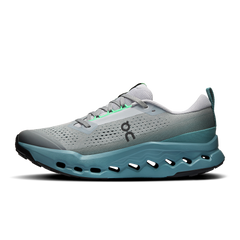 On Running Men's Cloudsurfer Trail 2 Shoes - Platinum / Tide