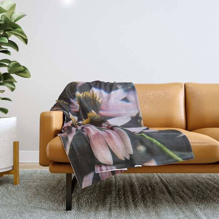 a dreamy summer solstice Throw Blanket