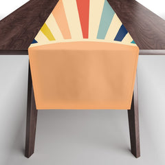 60s retro sun  Table Runner