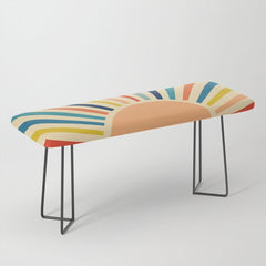 60s retro sun  Bench