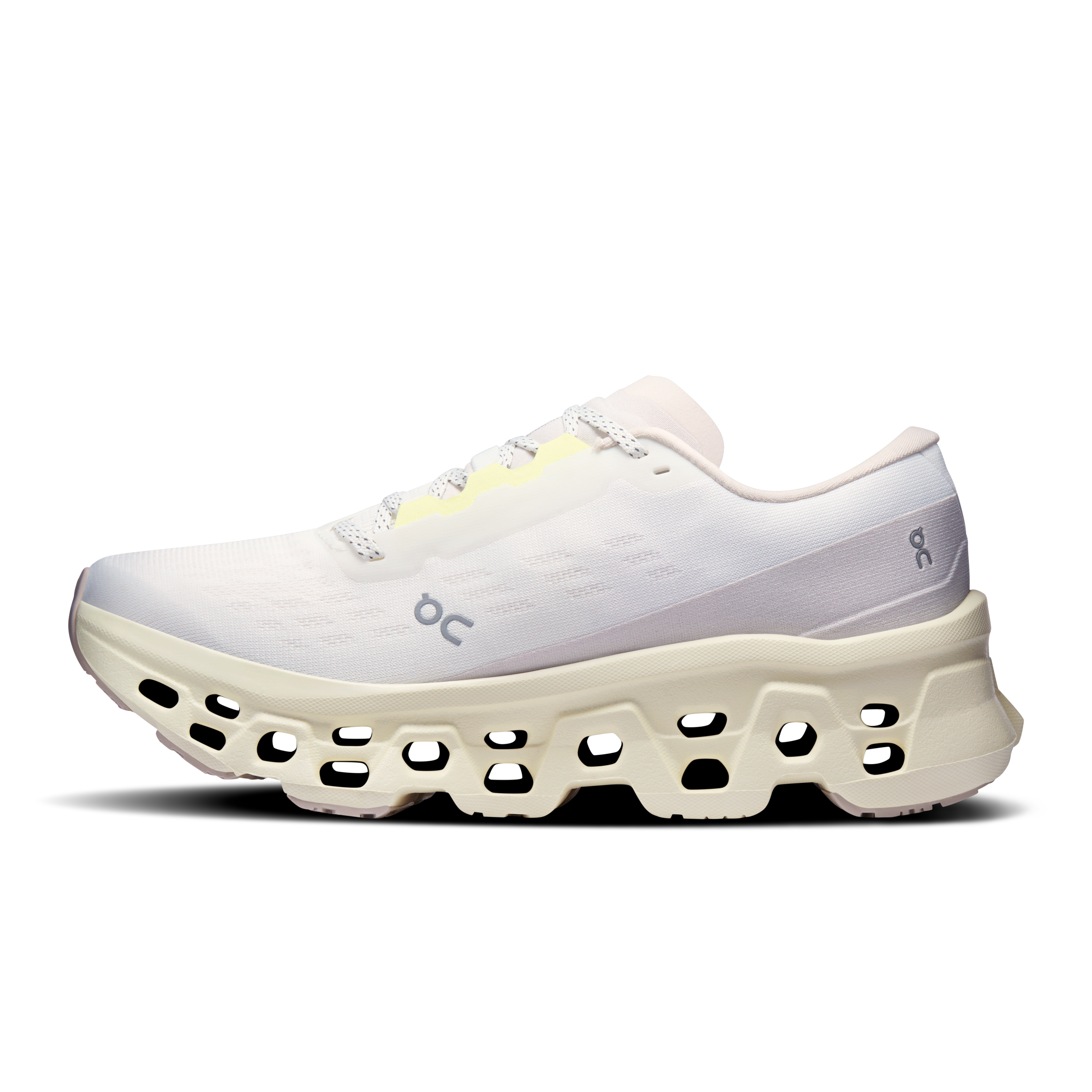 On Running Women's Cloudmonster 3 Shoes - Ivory / Seedling
