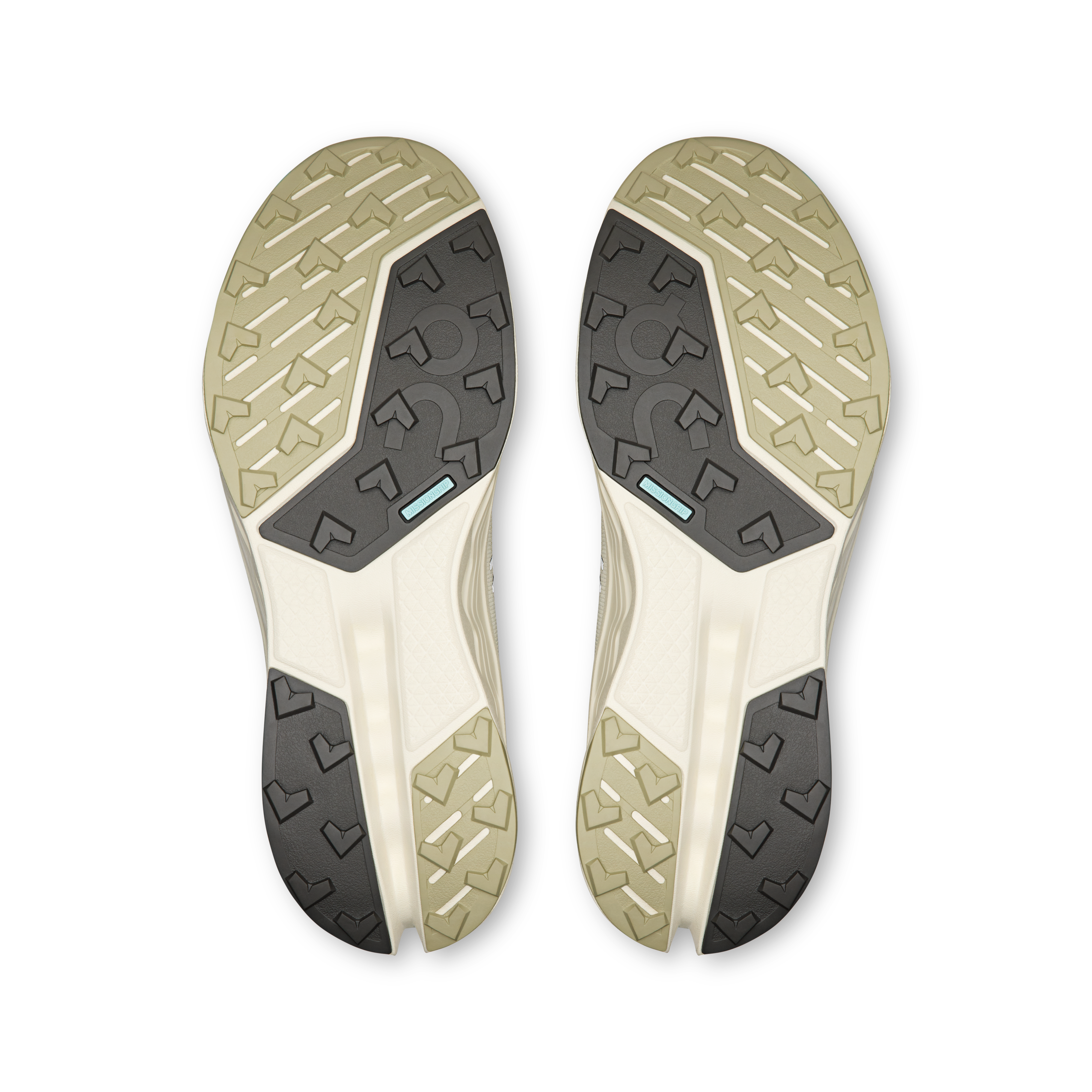 On Running Men's Cloudsurfer Trail 2 Shoes - Chalk / Ghost