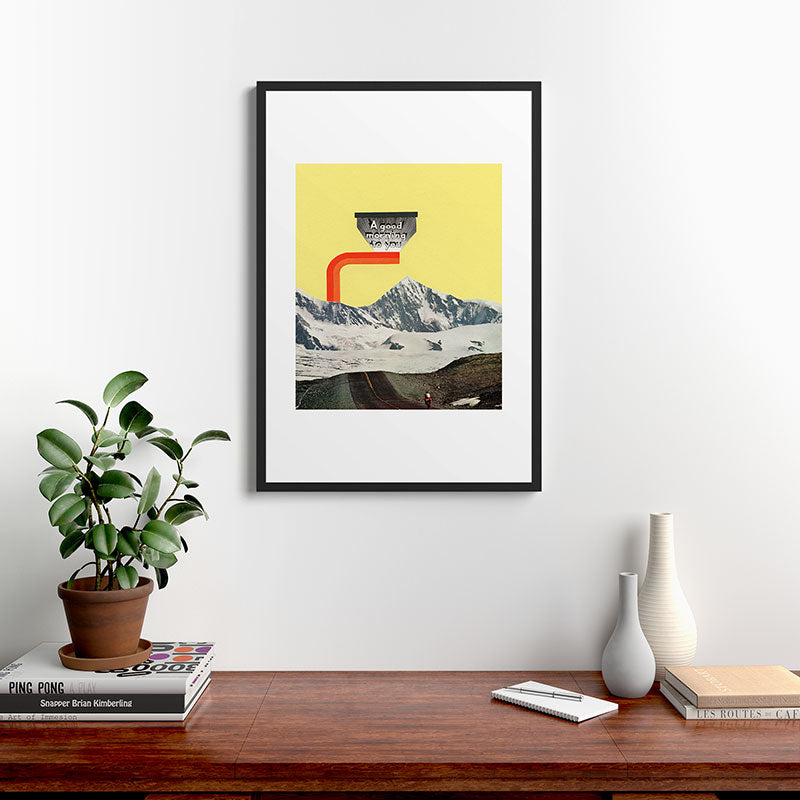 A Good Morning To You Framed Art Print