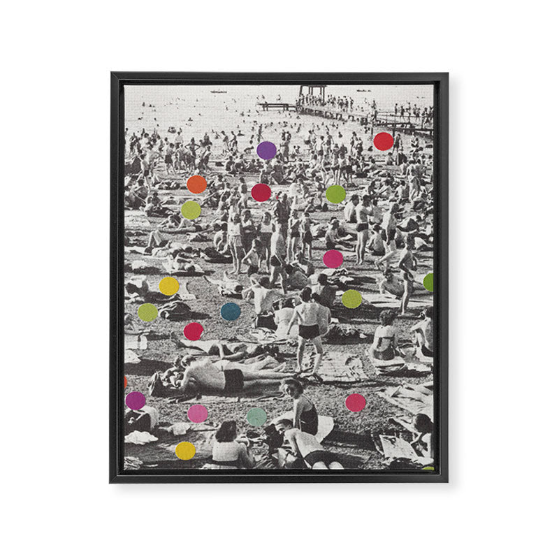 A Good Spot Framed Canvas Print