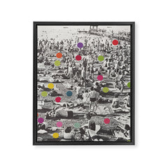 A Good Spot Framed Canvas Print