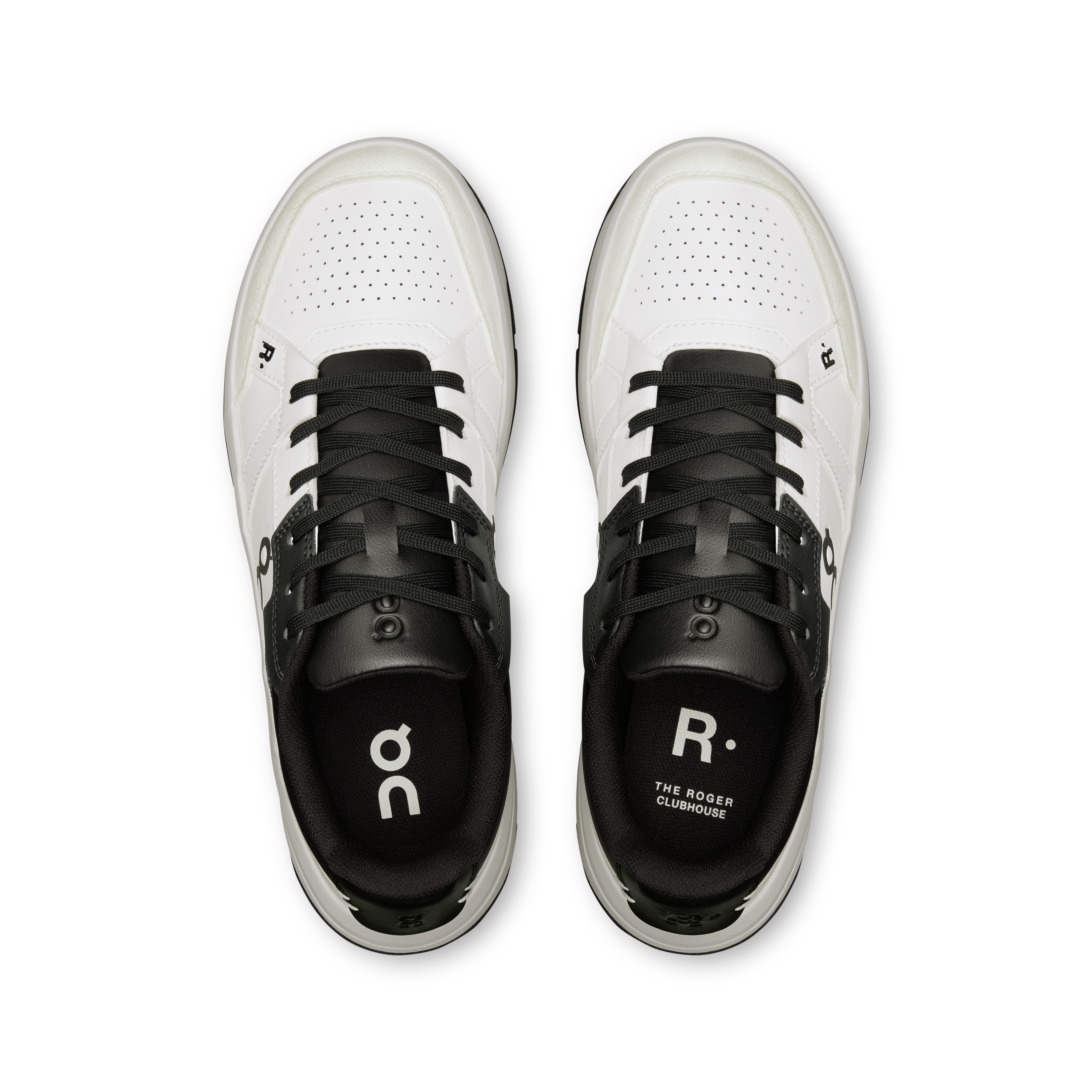 On Running Women's The Roger Clubhouse Shoes - White / Black