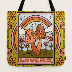 6. The Lovers Mushroom Tote Bag