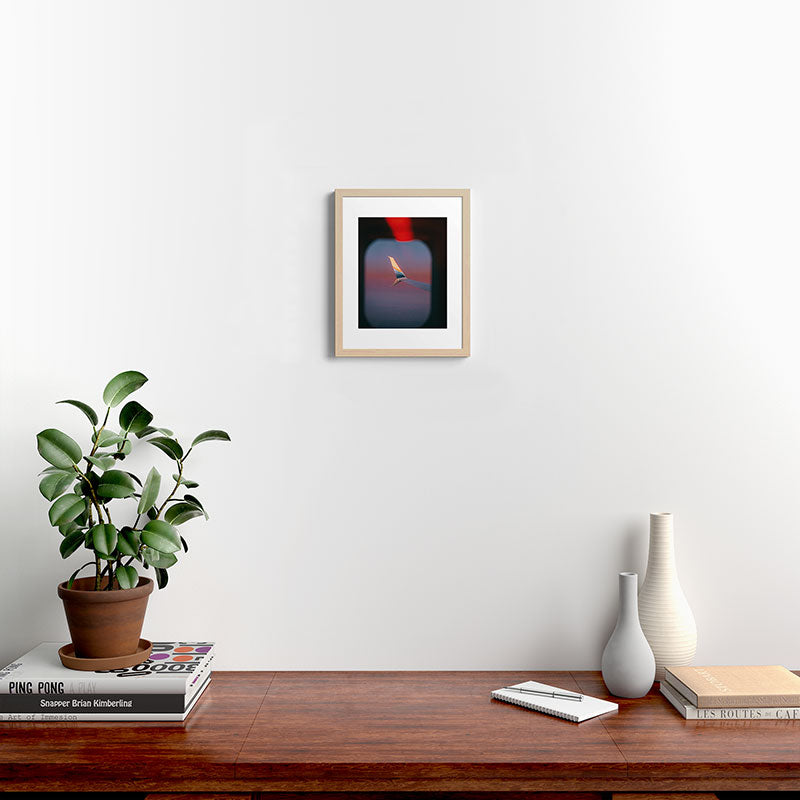 "mile high" Framed Art Print