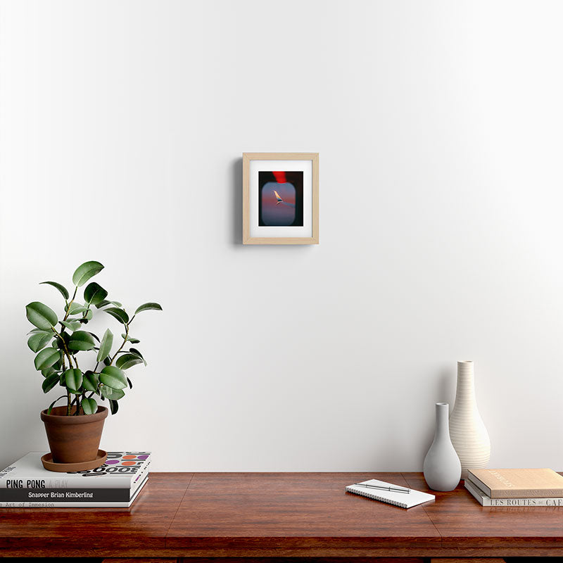 "mile high" Framed Art Print