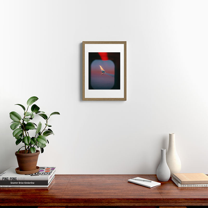 "mile high" Framed Art Print