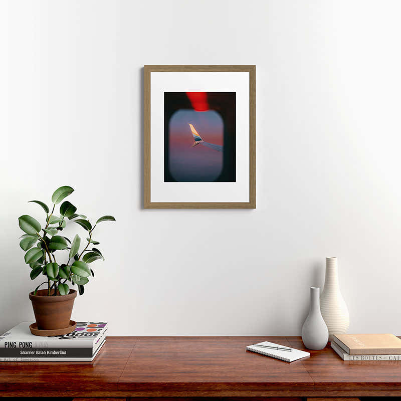 "mile high" Framed Art Print