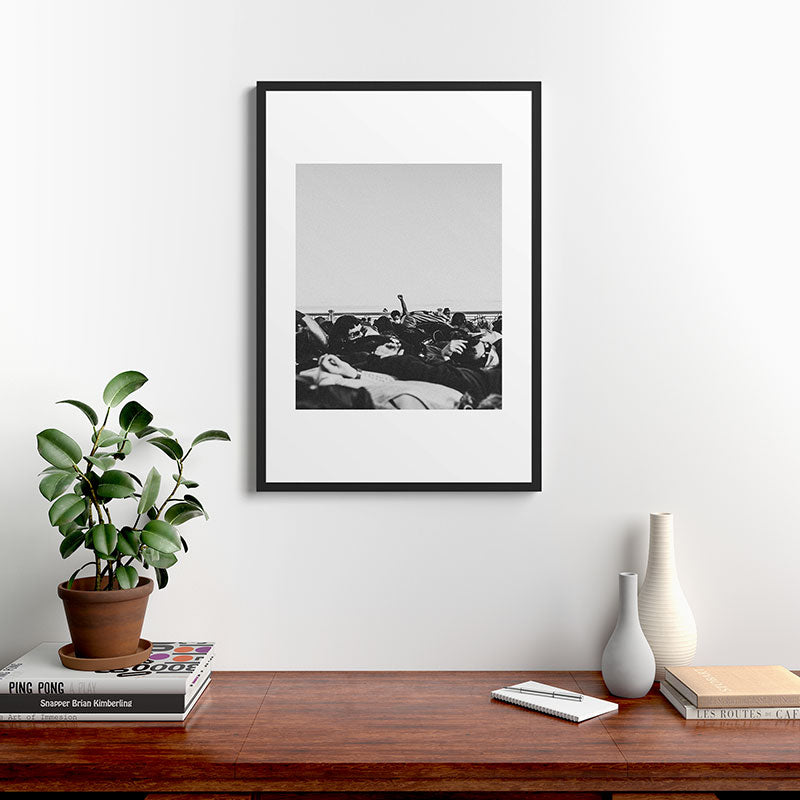 "movement" Framed Art Print