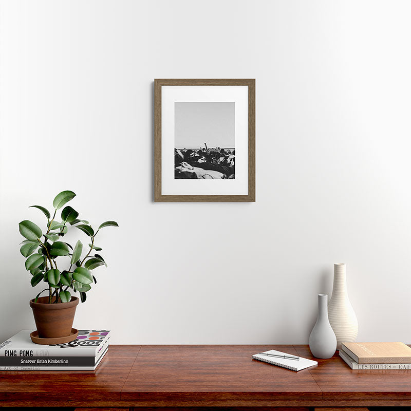 "movement" Framed Art Print
