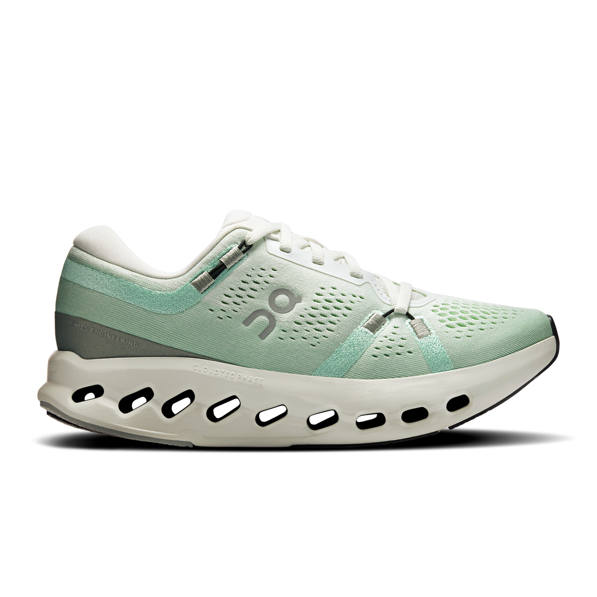 On Running Women's Cloudsurfer 2 Shoes - Ivory / Creek
