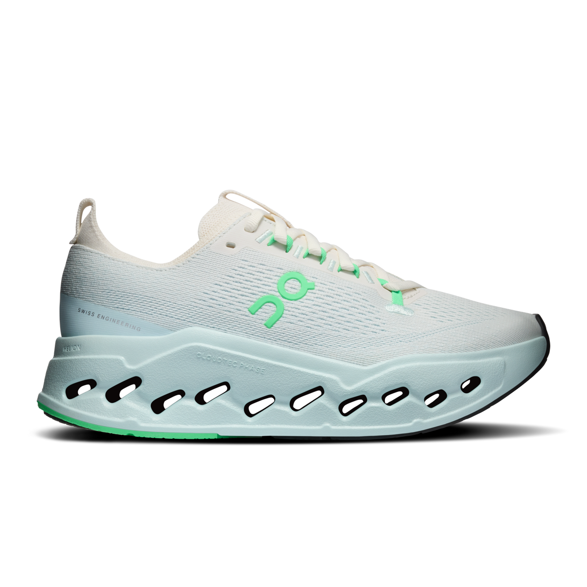 On Running Women's Cloudsurfer Max Shoes - Ivory / Flurry