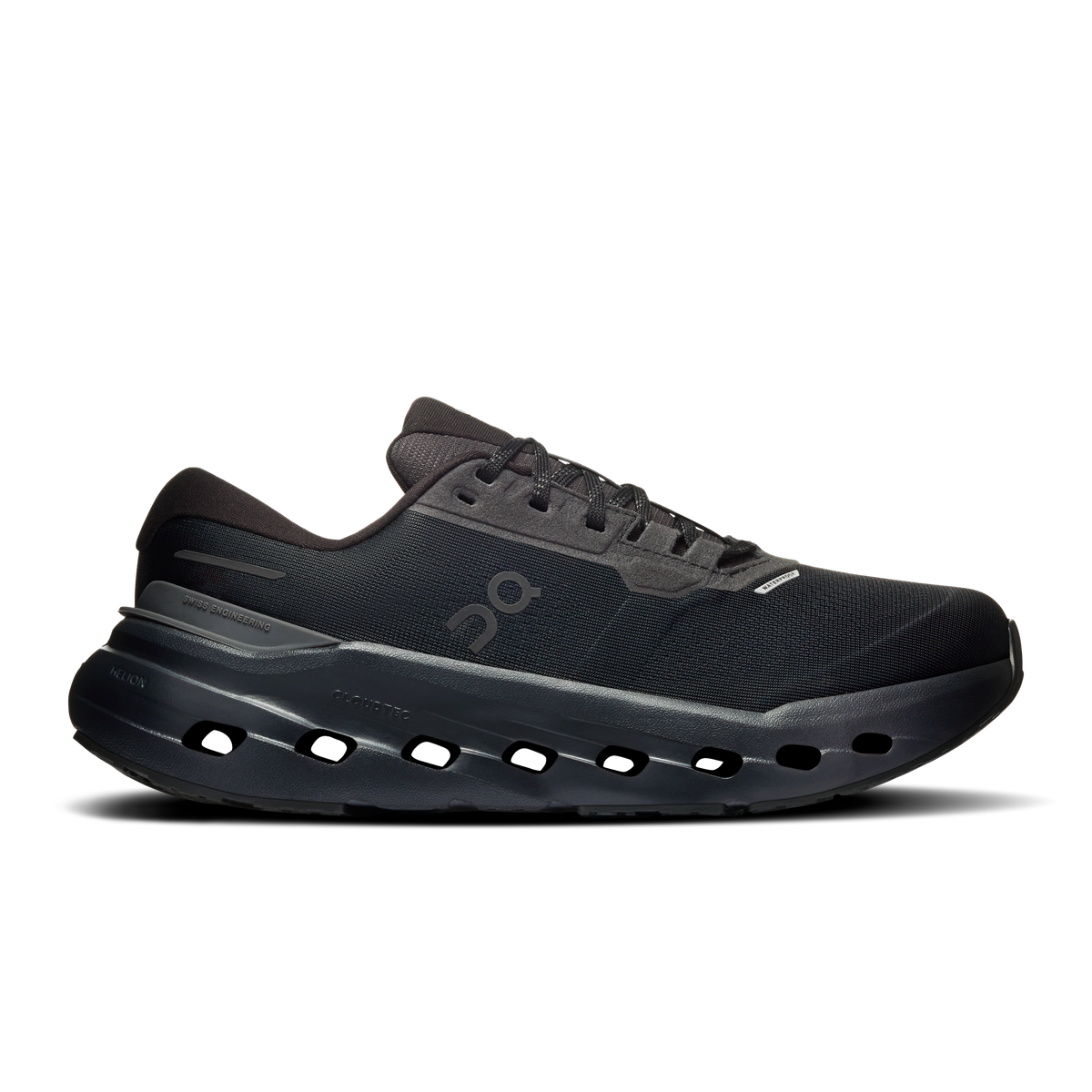 On Running Women's Cloudrunner 3 Waterproof Shoes - Black / Black