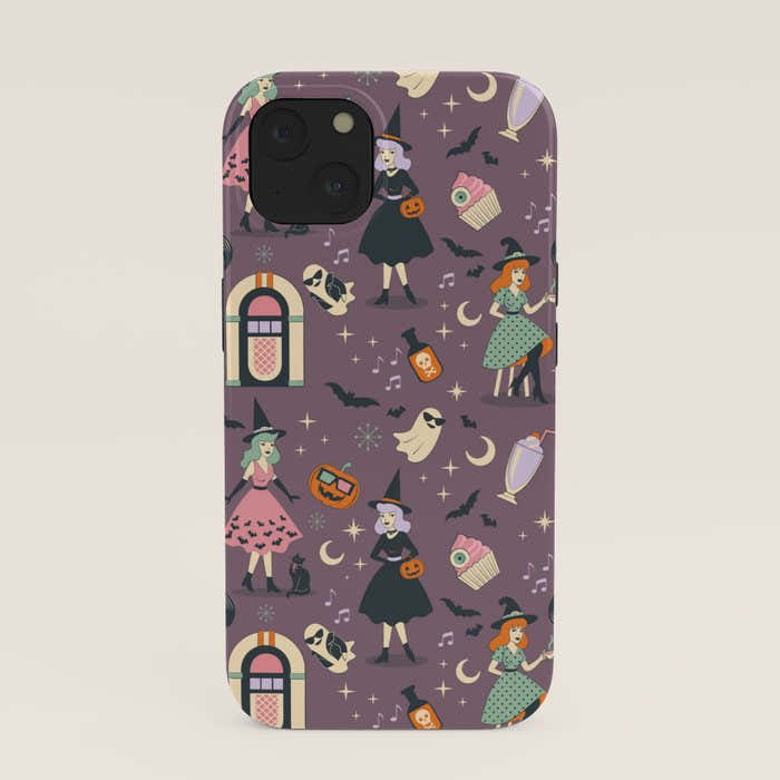 50s Witch Vibes iPhone Case