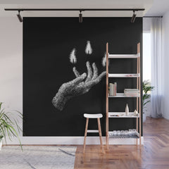 A Light in the Dark Wall Mural