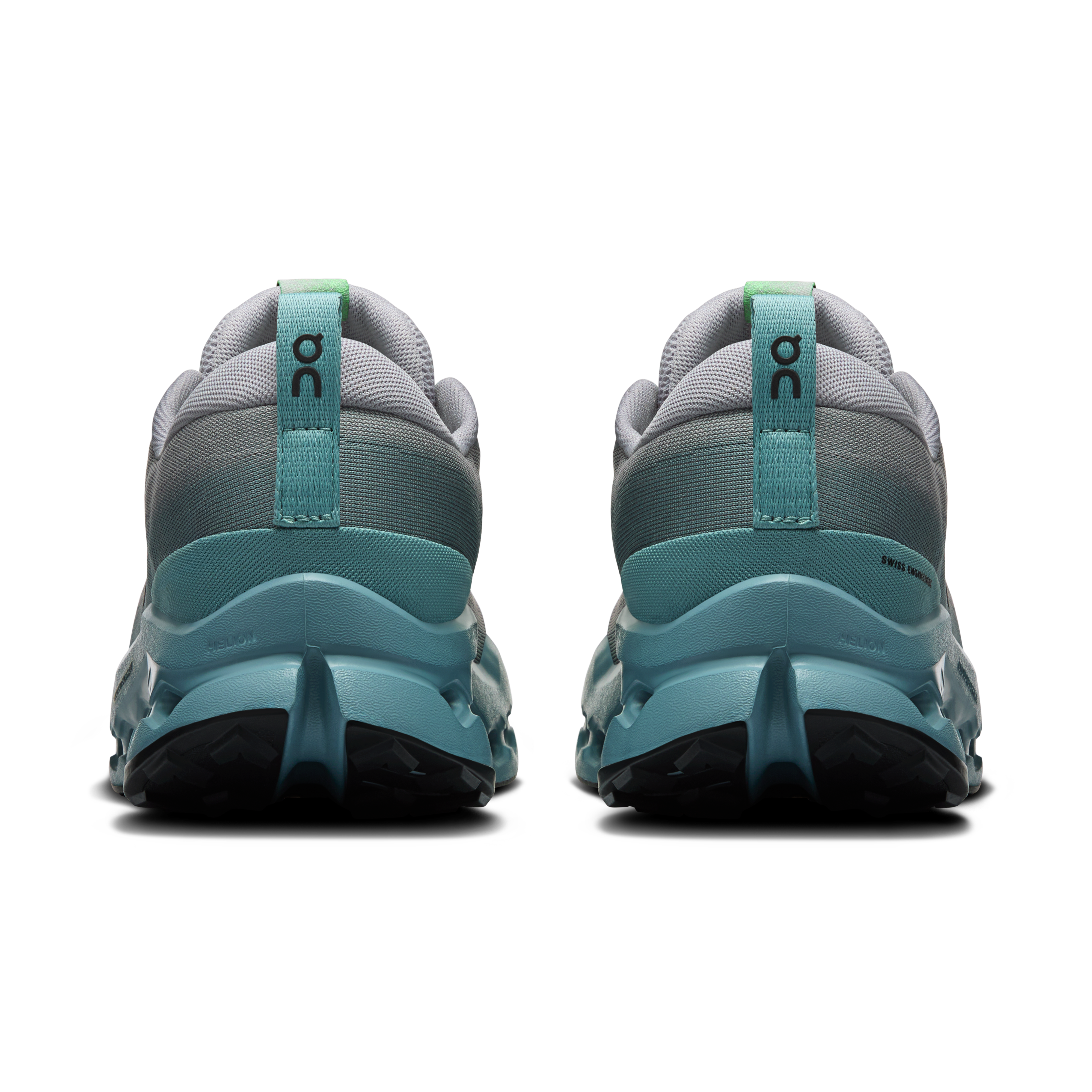 On Running Men's Cloudsurfer Trail 2 Shoes - Platinum / Tide