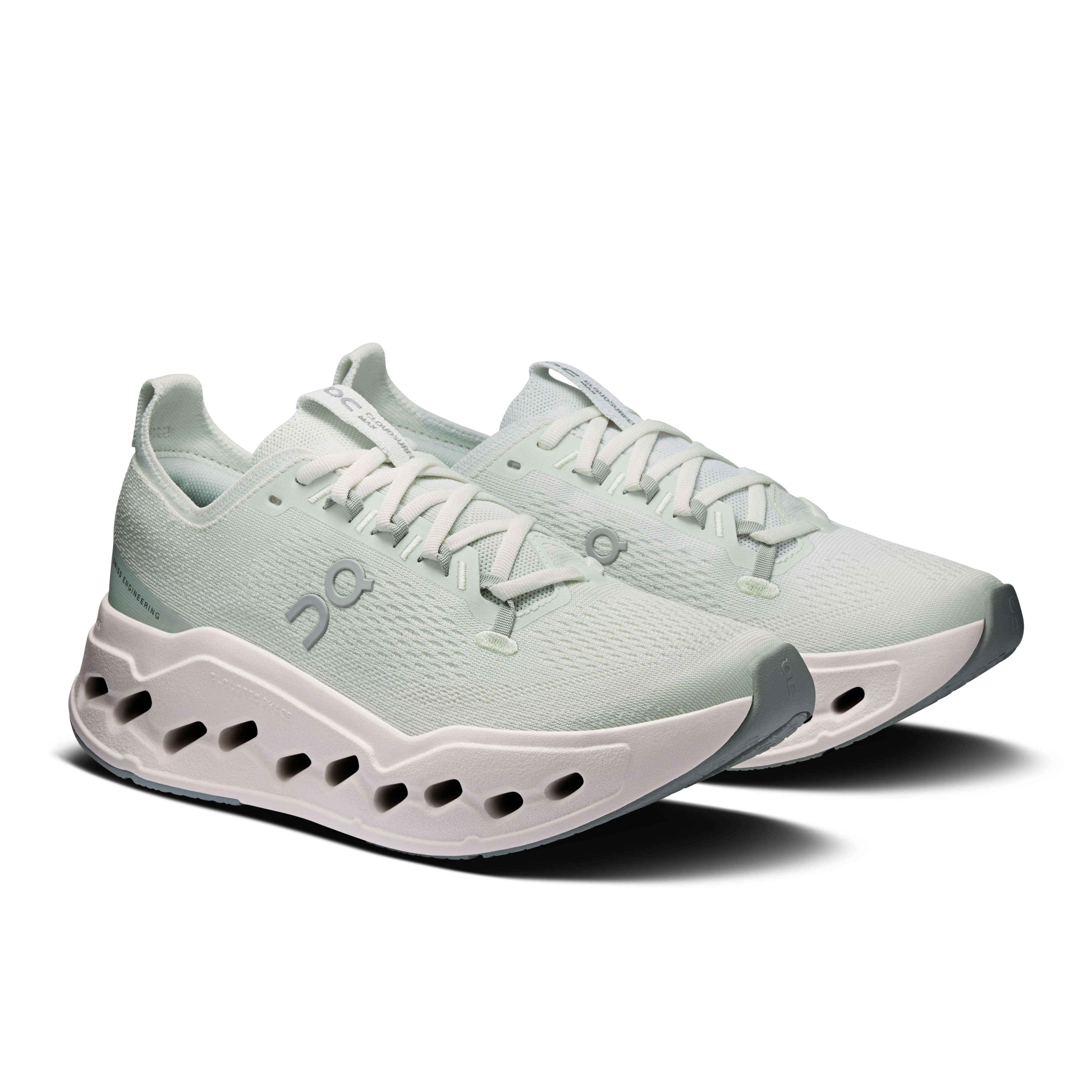 On Running Women's Cloudsurfer Max Shoes - Iceberg / Ivory