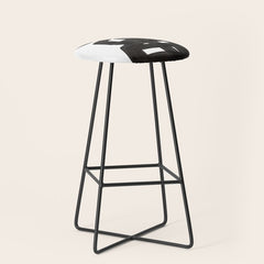 Boulder' Mid Century Modern Fun Abstract Shapes  Stool