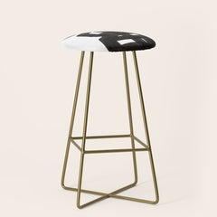 Boulder' Mid Century Modern Fun Abstract Shapes  Stool