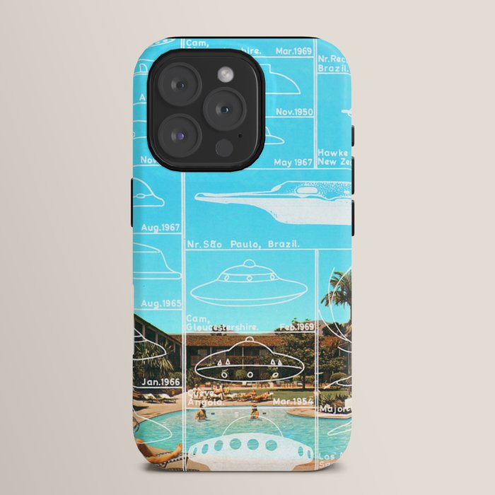 60s UFO sightings iPhone Case