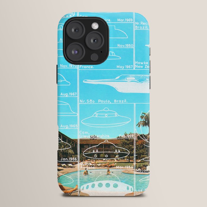 60s UFO sightings iPhone Case