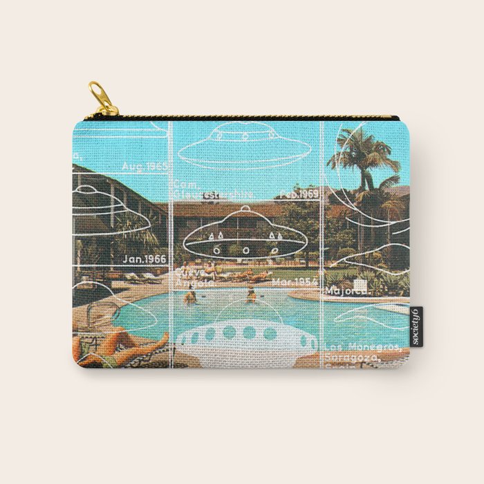 60s UFO sightings Carry All Pouch
