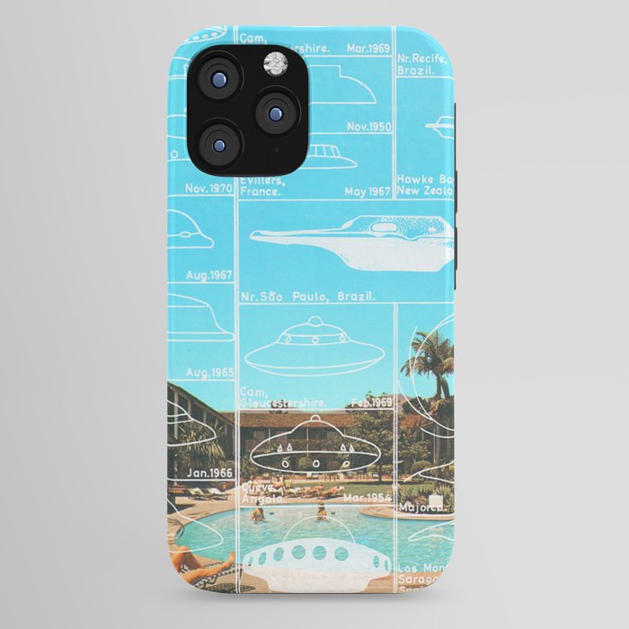 60s UFO sightings iPhone Case