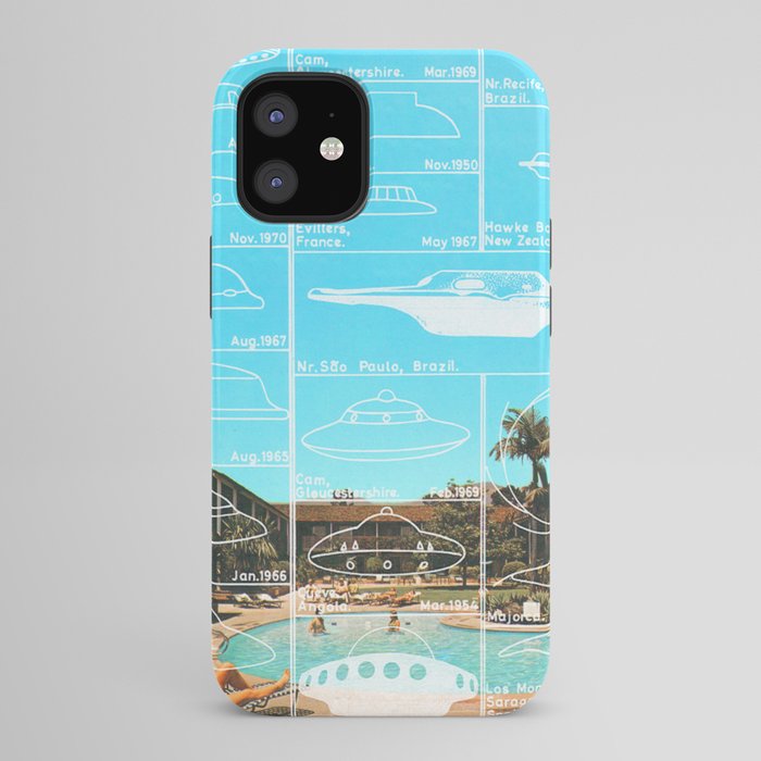 60s UFO sightings iPhone Case