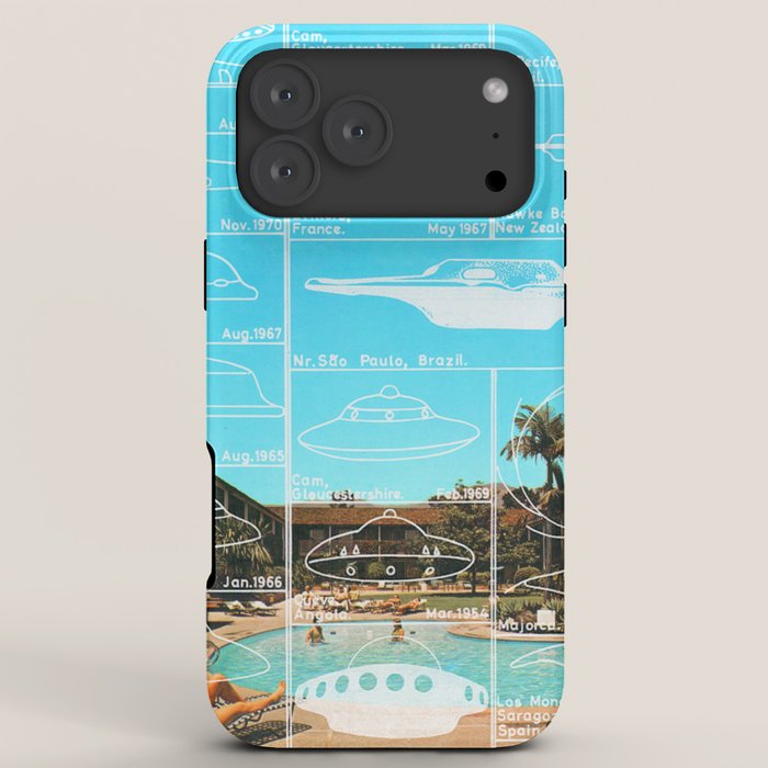 60s UFO sightings iPhone Case