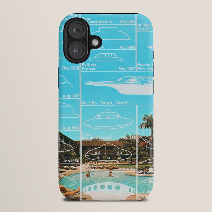60s UFO sightings iPhone Case