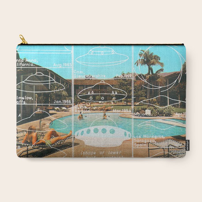60s UFO sightings Carry All Pouch
