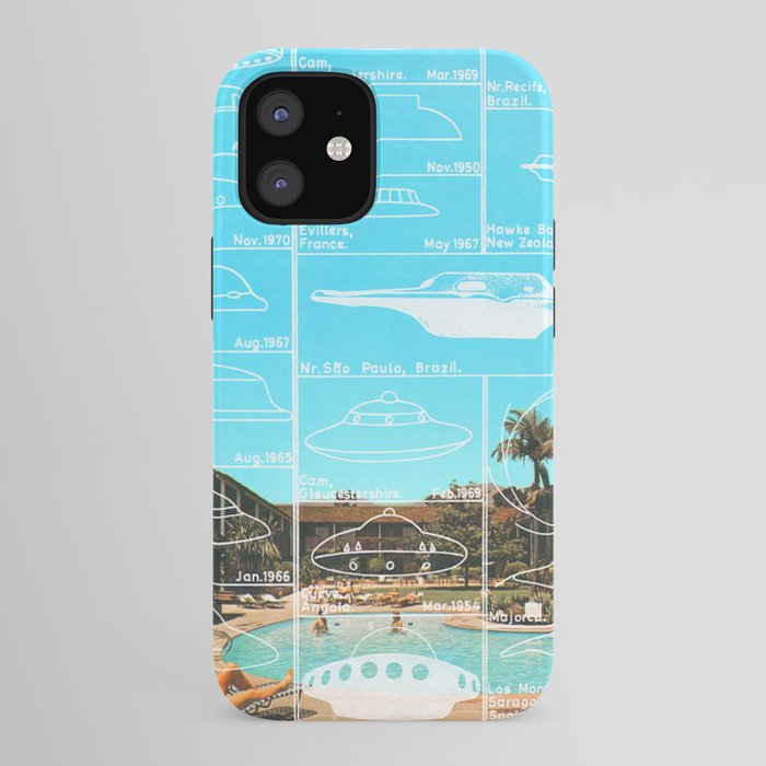 60s UFO sightings iPhone Case