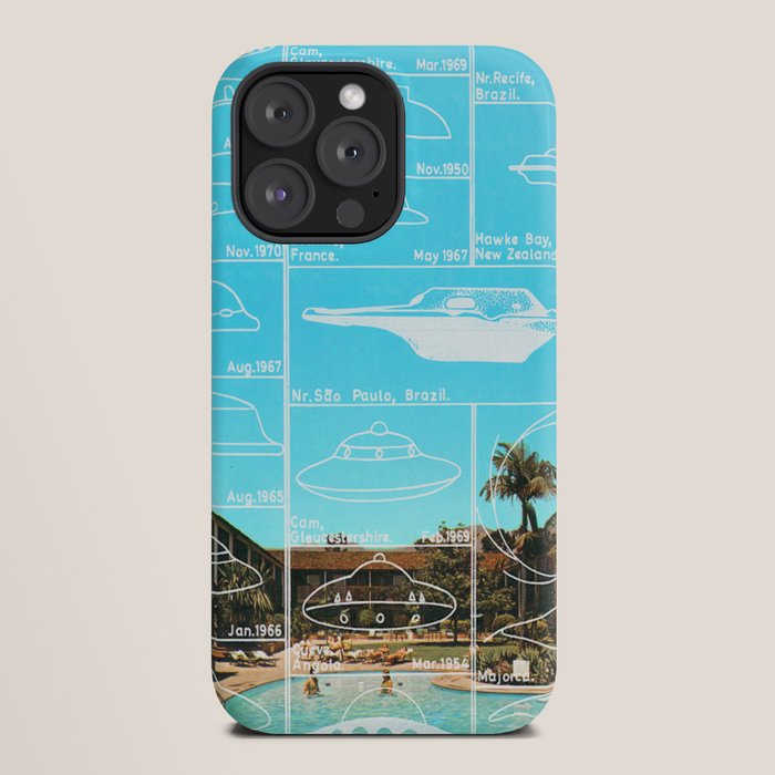 60s UFO sightings iPhone Case
