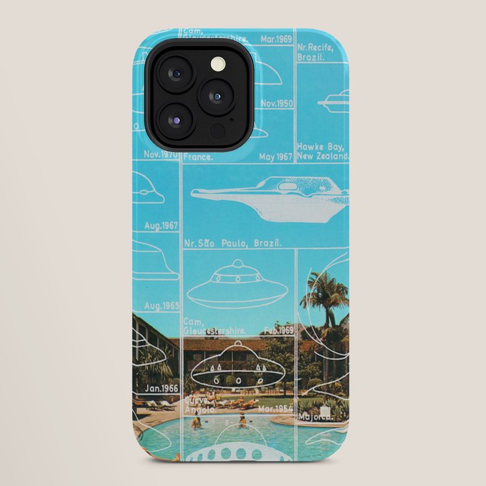 60s UFO sightings iPhone Case