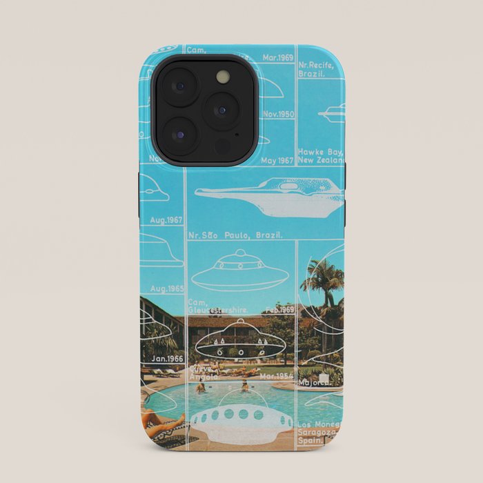 60s UFO sightings iPhone Case