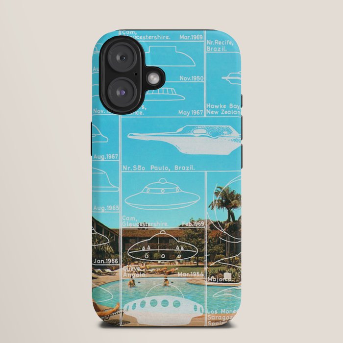 60s UFO sightings iPhone Case