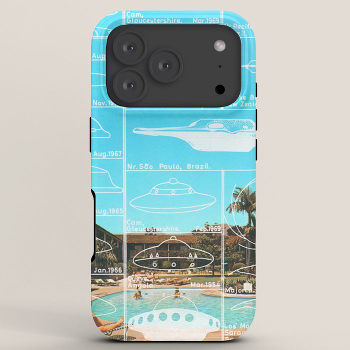 60s UFO sightings iPhone Case