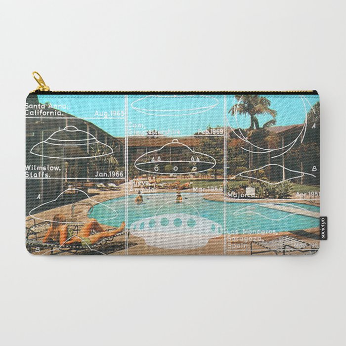 60s UFO sightings Carry All Pouch