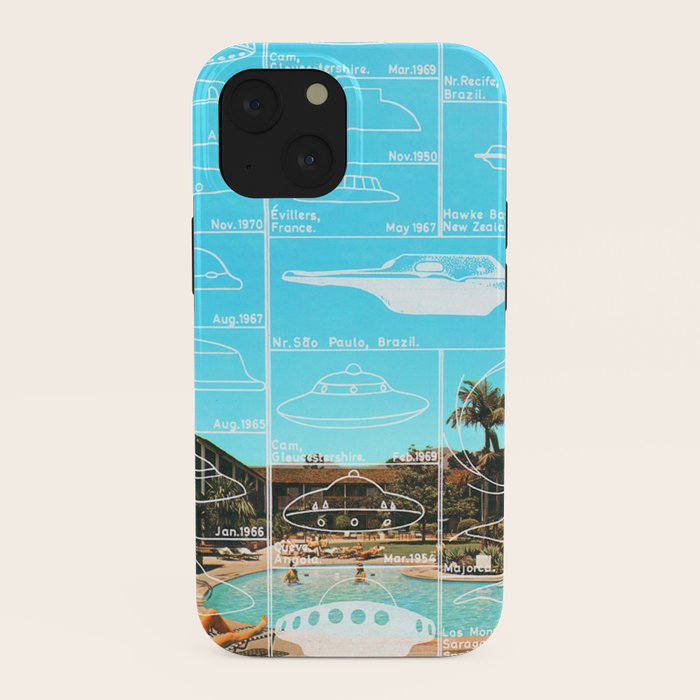 60s UFO sightings iPhone Case