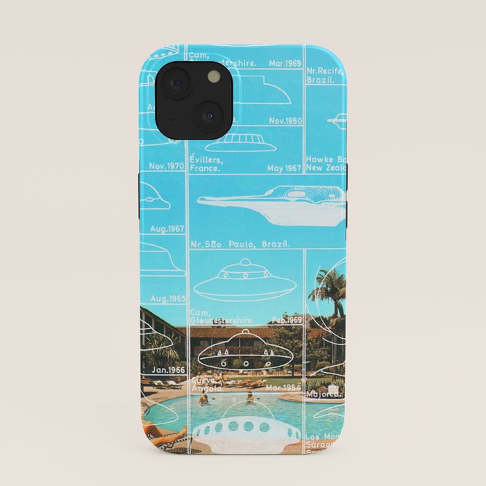 60s UFO sightings iPhone Case