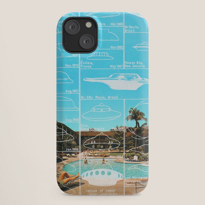 60s UFO sightings iPhone Case